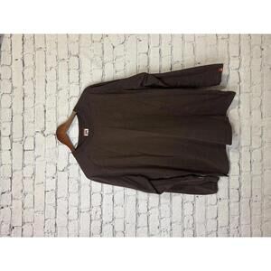 The North Face Men's Long Sleeve Shirt Large Brown